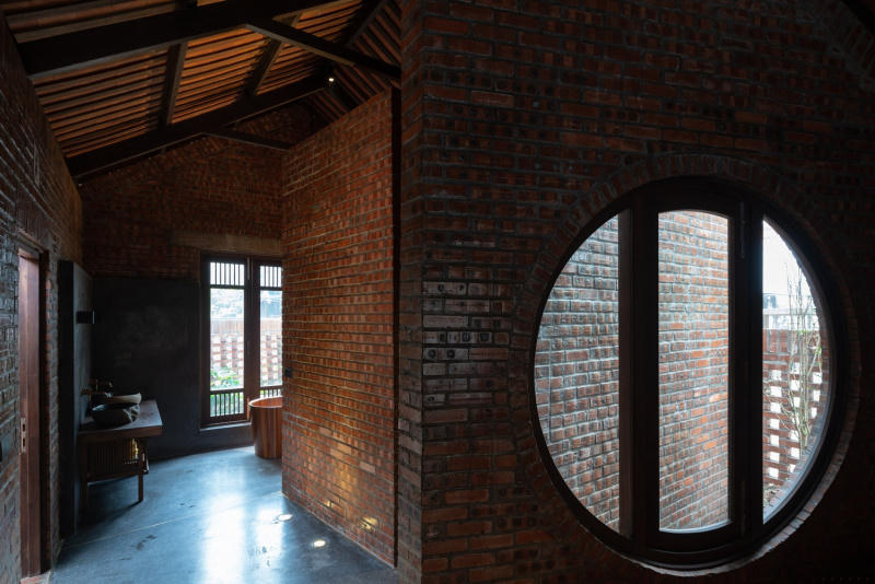 nhà cổ ở ngoại thành Hà Nội, nhà xây trên đất tổ ở Đông Anh, nhà cổ ở Hà Nội, nhà gạch ở Hà Nội