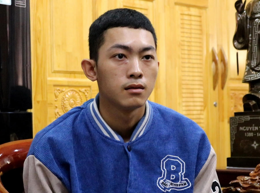 Huỳnh Tấn Tài sau khi được tại ngoại.