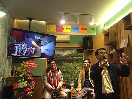 Ông Trần Hùng - Phó Chánh văn phòng (Ban chỉ đạo Quốc gia 389) tại buổi lễ.