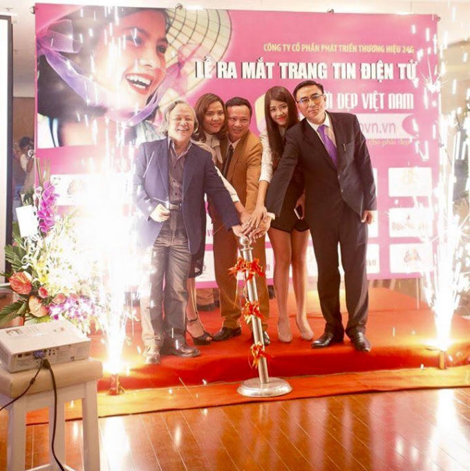 Lễ ra mắt trang tin người đẹp cũng là lễ phát động chương trình