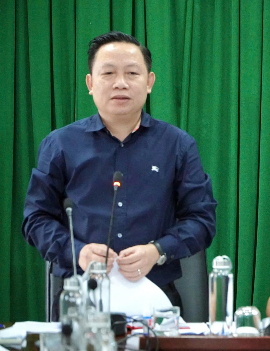Ông Lê Hữu Toàn, Giám đốc Sở Nông nghiệp và Phát triển nông thôn tỉnh Kiên Giang phát biểu
