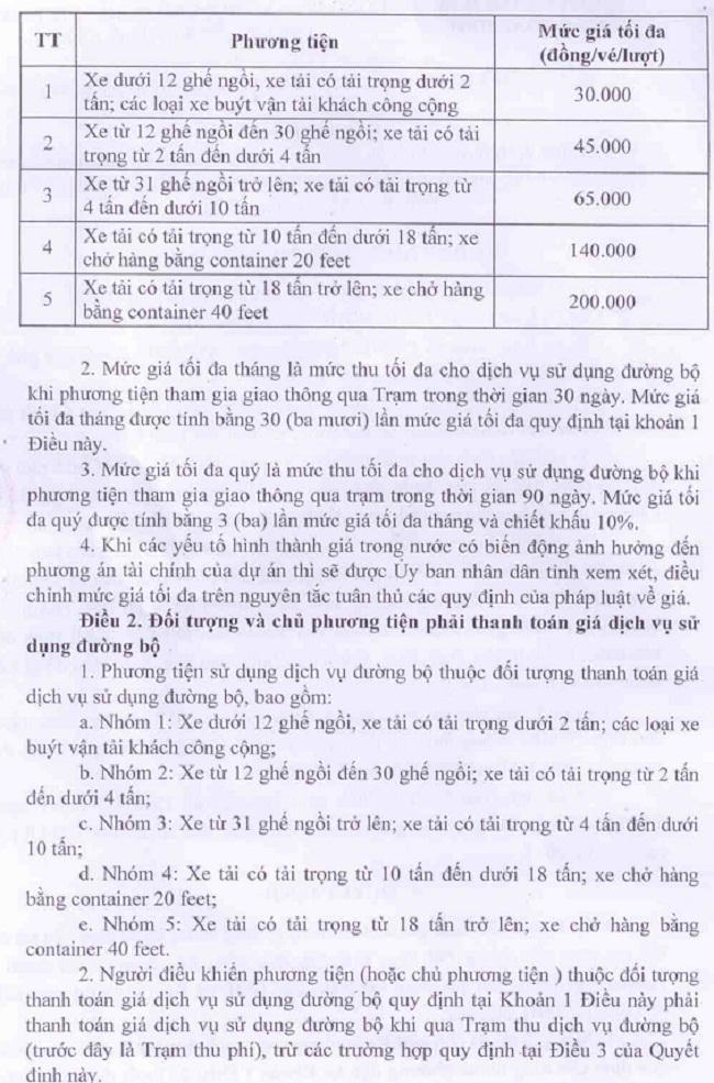 Th&ocirc;ng tin ch&iacute;nh thức mới nhất về việc thu ph&iacute; tại BOT Kiến Xương - Th&aacute;i B&igrave;nh