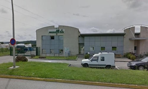 Nhà máy Pháp nơi xảy ra vụ nổ. (Ảnh:L'Express.)