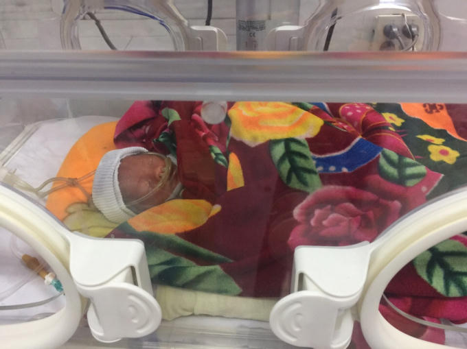 Hiện tại bé gái sinh