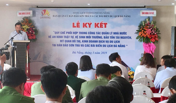 Các đơn vị trên địa bàn các  quận cùng phối hợp trong công tác bảo tồn tài nguyên du lịch biển.