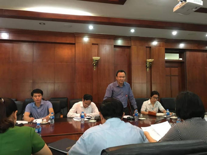 &Ocirc;ng Khuất Việt H&ugrave;ng l&agrave;m việc tại tỉnh Cao Bằng.