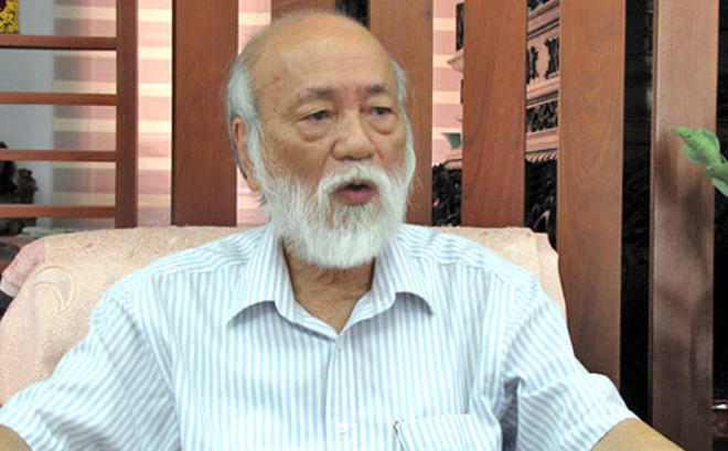 Thầy Văn Như Cương. Ảnh: Kim Ngân.