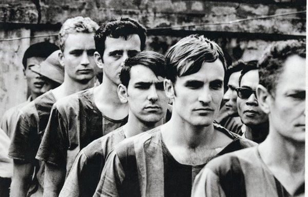 Các tù binh Mỹ. Ảnh tác giả cung cấp.