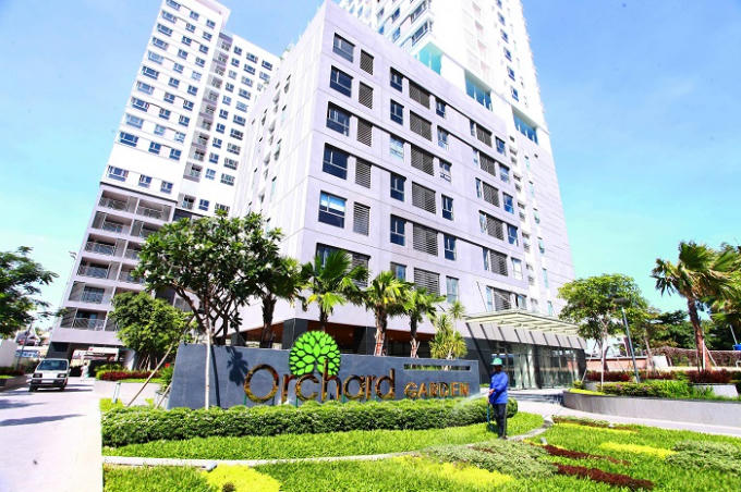 Dự án Orchard Garden đã hoàn thiện và đang bàn giao.