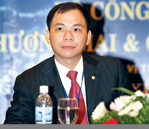 Ông Phạm Nhật Vượng  - Chủ tịch Tập đoàn Vingroup
