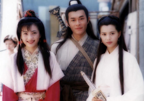 Phó Minh Hiến, Cổ Thiên Lạc và Lý Nhược Đồng (từ trái sang) trong phiên bản 1995.