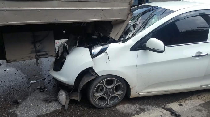 Hà Nội: Tai nạn liên hoàn trên đường vành đai 3