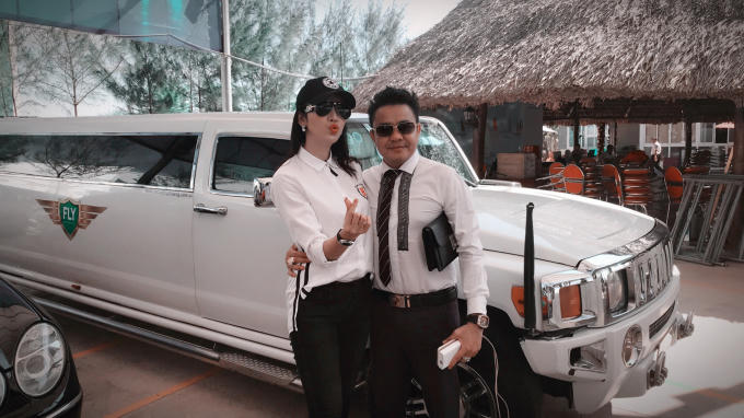 Hoa hậu ngành thiết kế Nhật Phượng khoe chuyến du ngoạn đẳng cấp với Limousine và trực thăng