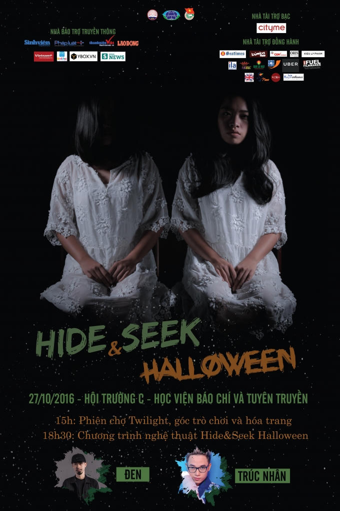 Poster chính thức của Hide&Seek 2016.