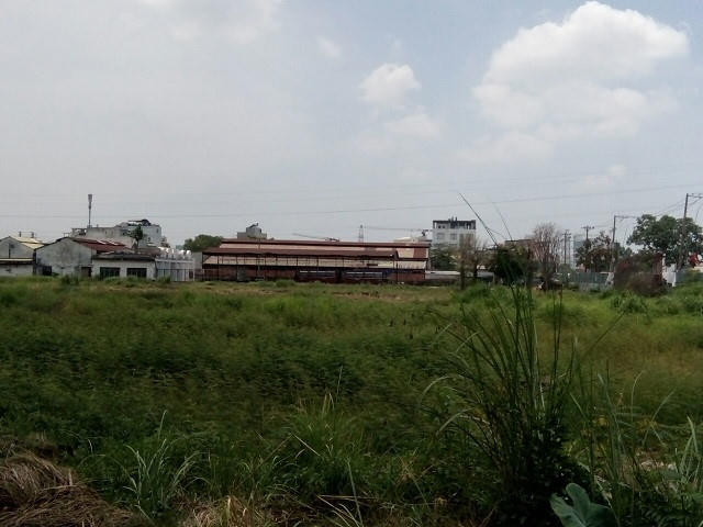 Khu đất 574 Kinh Dương Vương do SINCO sử dụng đang bỏ hoang