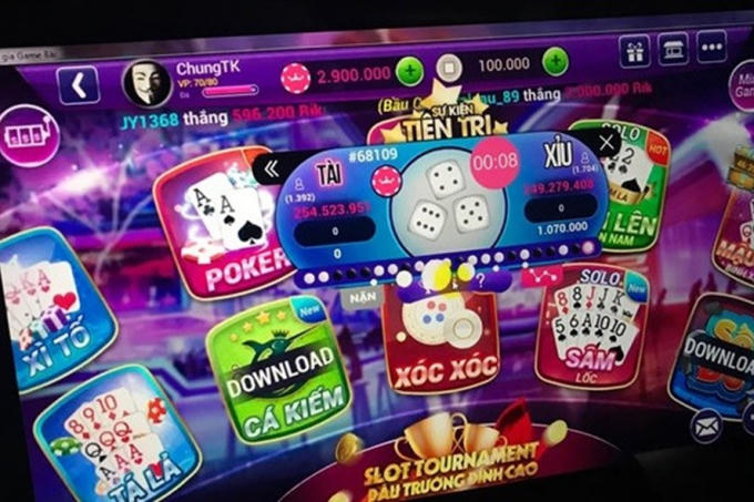Game bài Rikvip. Ảnh: Zing
