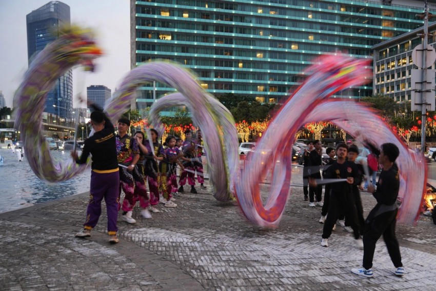 Lễ hội múa rồng ở Jakarta, Indonesia