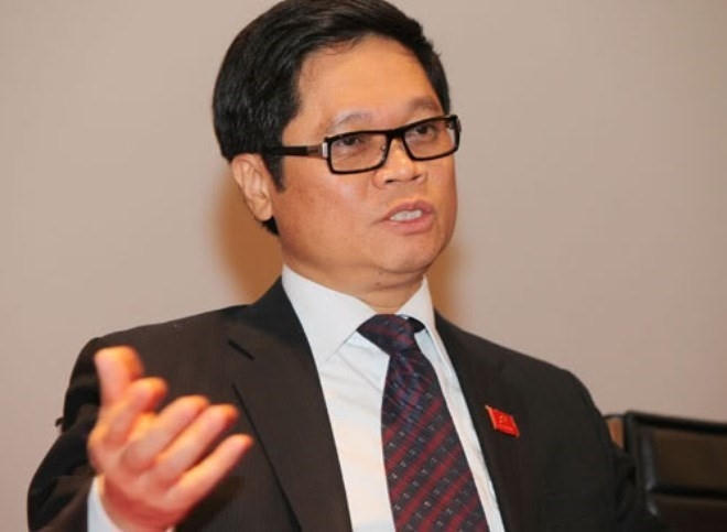 Ông Vũ Tiến Lộc, Chủ tịch VCCI đánh giá nhiều đại gia Việt thời gian qua lăn lộn thương trường, thành công nhờ quan hệ mà không cần phải học hành gì. Ảnh: Infonet.