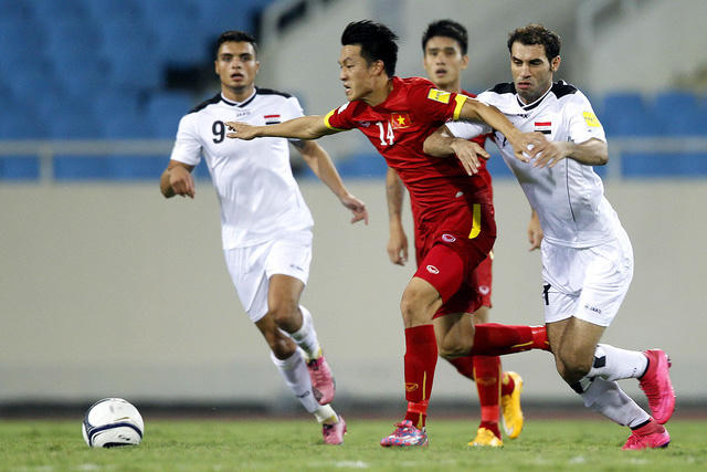 Đội tuyển Việt Nam đã hòa Iraq 1-1 ở Mỹ Đình tại vòng loại Asian Cup 2019