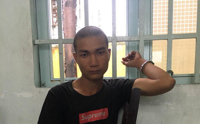 Nguyễn Văn Của lúc mới bị bắt.