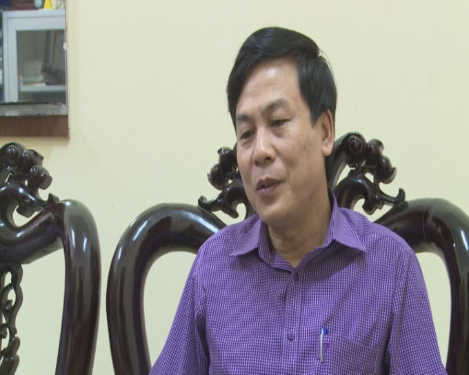 Ông Nguyễn Ngọc Thành, Trưởng phòng tổ chức cán bộ, Sở GD&ĐT tỉnh Thanh Hoá.