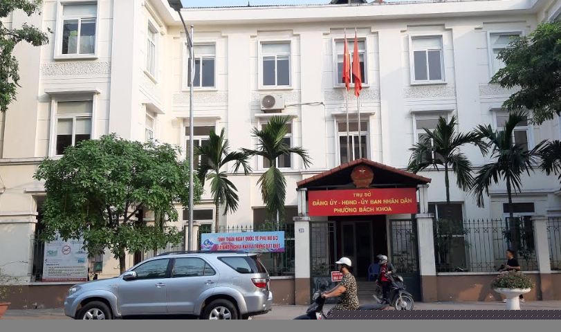 Trụ sở UBND phường Bách Khoa (Hà Nội).
