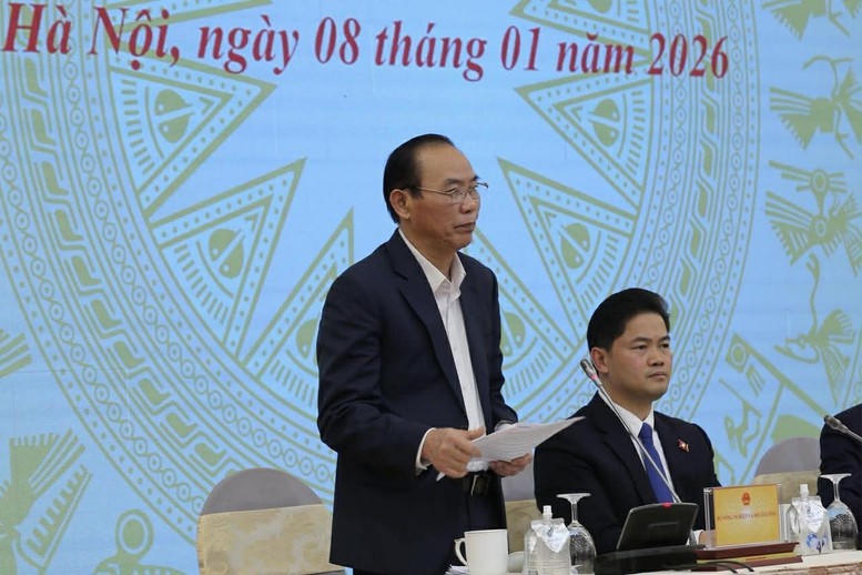 Thứ trưởng Bộ Nông nghiệp và Môi trường Phùng Đức Tiến. (Ảnh: Minh Khôi).