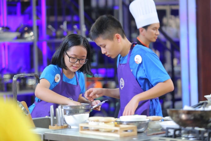 Đội Đức Hải - Minh Anh phối hợp ăn &yacute;.