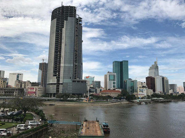 Dự án Sài Gòn One Tower được cho là dự án "tai tiếng bậc nhất" Sài thành (Ảnh: N.Vũ)