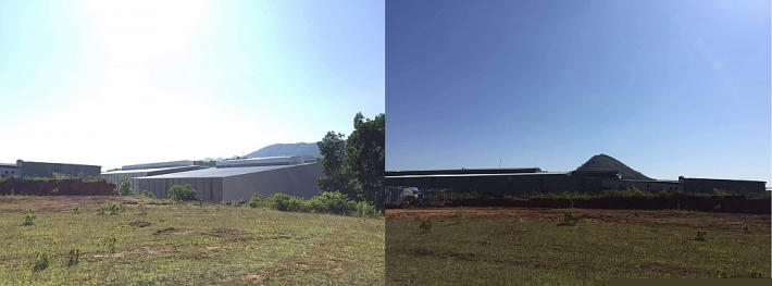 Tại thôn Dục, xã Yên Bình (Thạch Thất, Hà Nội) xuất hiện nhiều công trình, nhà xưởng xây dựng trái phép.