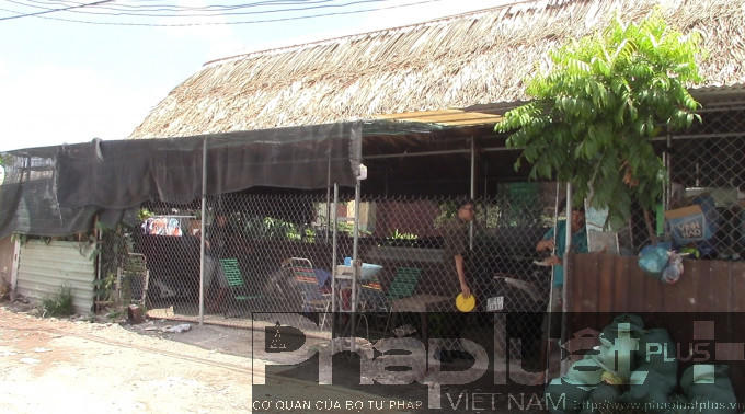 Quán cafe nơi xảy ra sự việc