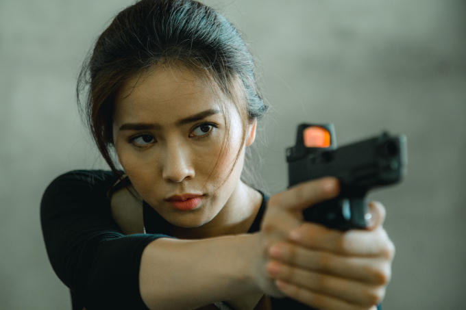 Cô lột xác hoàn toàn trong phim mới.