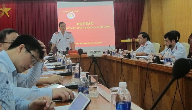 Phó Tổng Thanh tra Chính phủ Ngô Văn Khánh.