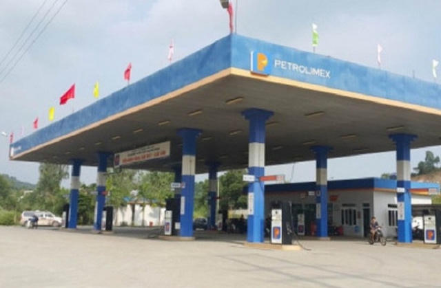 Cây xăng nơi xảy ra vụ xô xát giữa 2 công an TP Hạ Long với 1 cán bộ công an tỉnh (ảnh CTV).