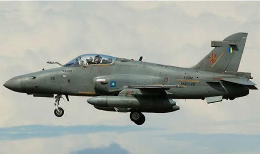 Máy bay Hawk của Không quân Malaysia.