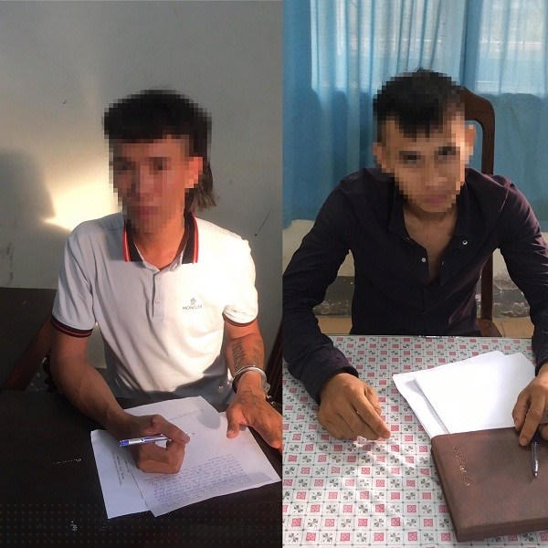 Hai đối tượng bị bắt giữ