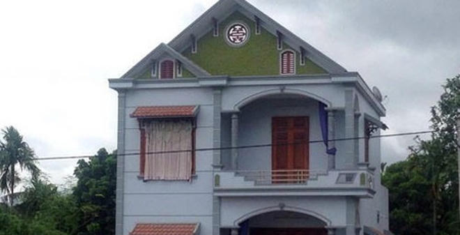 Căn biệt thự xảy ra vụ án mạng khiến 4 bà cháu tử vong.