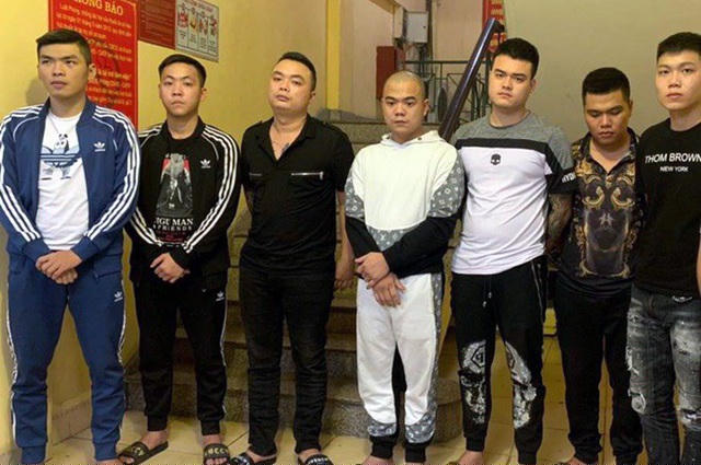 Các đối tượng trong vụ án.