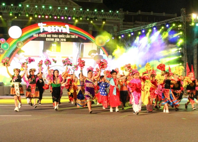 Đây là lần đầu tiên Festival Nhà Thiếu nhi toàn quốc được tổ chức tại Khánh Hòa.