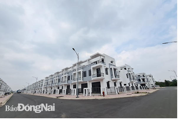 Dự án Khu dân cư Tân Thịnh tại xã Đồi 61, H.Trảng Bom (Ảnh: CTV)