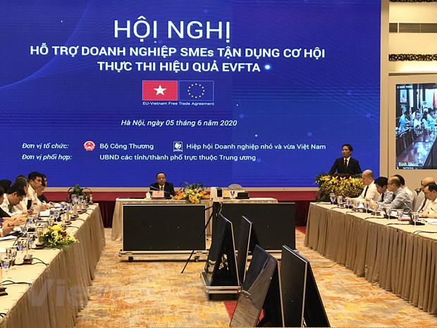 Ho tro doanh nghiep vua va nho thuc thi hieu qua hiep dinh EVFTA hinh anh 1
