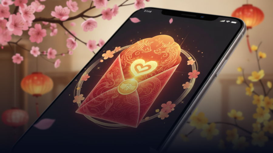 Sự hiện diện của công nghệ như lì xì điện tử hay những cuộc gọi video xuyên biên giới đã giúp khoảng cách địa lý không còn là rào cản, biến Tết trở thành một không gian kết nối không giới hạn. (Ảnh: Phạm Duy)