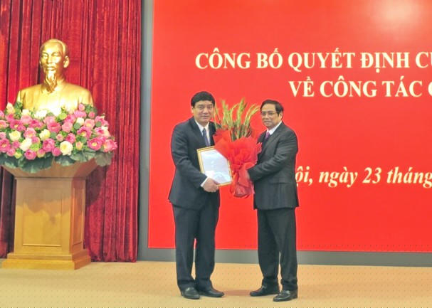 Đồng chí Nguyễn Đắc Vinh giữ chức Phó Chánh Văn phòng Trung ương Đảng