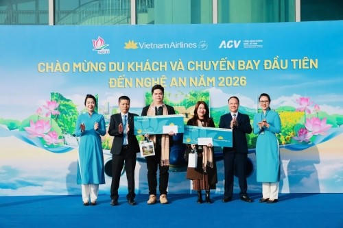 Những vị khách may mắn...