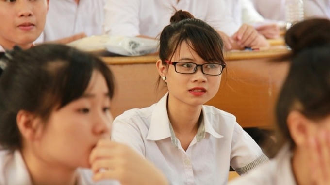 Thí sinh dự thi kỳ thi THPT quốc gia 2016. Ảnh: Lê Văn