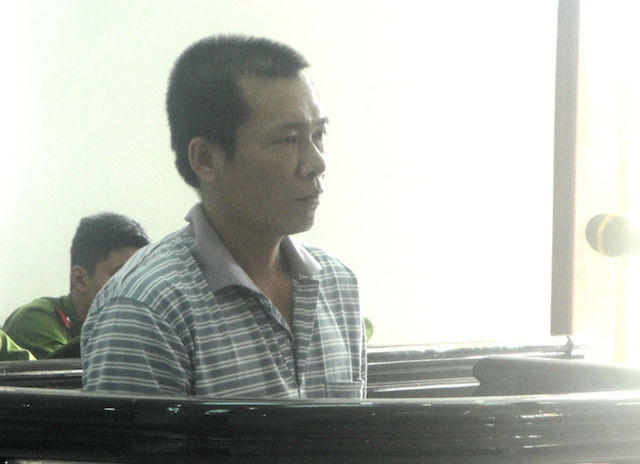 Lộc tại phiên toà. (Ảnh: Zing.vn)