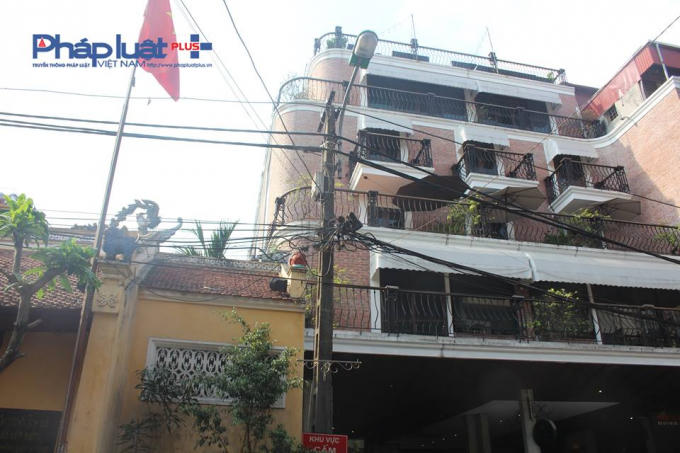 Khách sạn Mỹ Kinh hiện đã hoàn thiện.