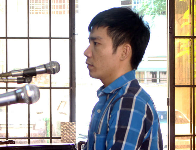 Bị cáo Thắng tại phiên tòa. (Ảnh:Zing.vn)