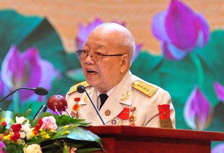 Đại tá Nguyễn Huy Du (86 tuổi) - Ảnh: X.H