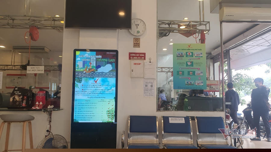 Thông tin của chương trình được công bố tại điểm đo số 25, phố Trần Khánh Dư